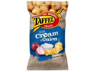 Bulvių traškučiai TAFFEL, grietinės ir svogūnų skonio, 180 g