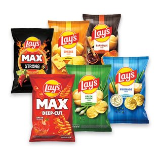 Bulvių traškučiams LAY’S (įv. rūšių), 130 g, 120 g