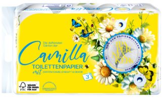 „Camilla“ tualetinis popierius