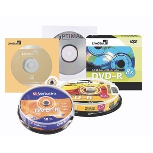 CD ir DVD diskams (įv. rūšių)