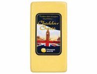 Čederis CHEESE WORLD, 50 % rieb. s. m., 1 kg