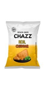 Chazz čederio sūrio skonio bulvių traškučiai, 130 g