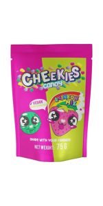 Cheekies Candy Rainbow Saldainiai, 75 g