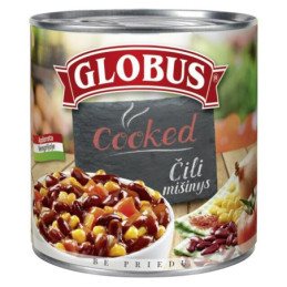 Čili daržovių mišinys GLOBUS, 400 g