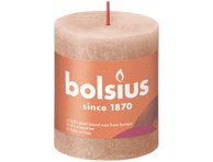 Cilindrinė žvakė BOLSIUS RUSTIC, 8 x 6.8 cm
