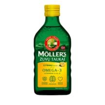 Citrinų skonio žuvų taukai MOLLERS, 250 ml