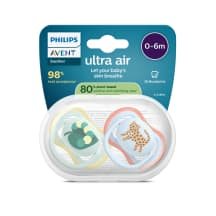 Čiul. PHILIPS AVENT ULTRA A. 0–6 mėn., 2 vnt