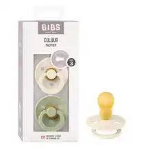 Čiulpt. BIBS COL. ROUND, 18+ mėn., 2 vnt