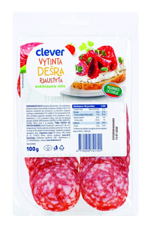 CLEVER vytinta dešra, 100 g