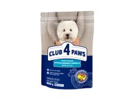 Club 4 Paws Premium su ėriena ir ryžiais suaugusiems visų veislių šunims visavertis sausas pašaras, 0.9 kg