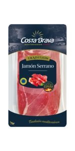 Costa Brava Jamon Serrano Vytintas kumpis, 100 g