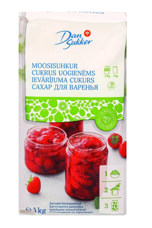 Cukrus uogienėms DANSUKKER, 1 kg