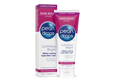 Dantų pasta PEARL DROPS LUMINOUS BRIGHT, 75 ml