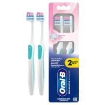 Dantų šep. ORAL B PRO-SENS. ADVANCED, 2 vnt
