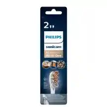Dantų šepetėl. gal. PHILIPS ALL-IN-ONE, 2 vnt