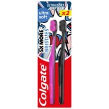 Dantų šepetėlis COLGATE ULTRA SOFT, 2 vnt
