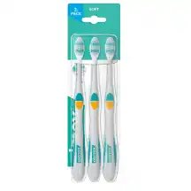 Dantų šepetėlis ELMEX SENS. EXTRA SOFT, 3 vnt