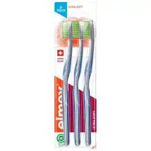 Dantų šepetėlis ELMEX ULTRA SOFT, 3 vnt