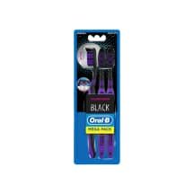 Dantų šepetėlis ORAL-B ALL ROUNDER BLACK, 3 vnt