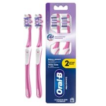 Dantų šepetėlis ORAL B PRO-3 DWHITE, 2 vnt
