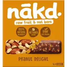 Datulių ir žem. rieš. batonėlis NAKD, 4 x 35 g