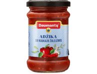 DAUMANTŲ adžika su kaukazietiškomis žolelėmis, 260 g