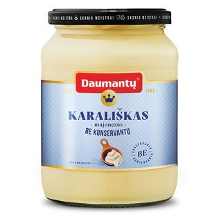 DAUMANTŲ majonezas BE KONSERVANTŲ, 620 g