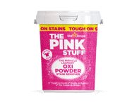Dėmių šalinimo milteliai spalvotiems audiniams THE PINK STUFF, 1 kg