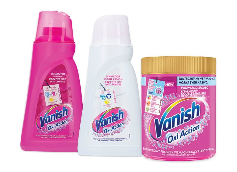 Dėmių valiklis VANISH OXI ACTION, 470 g