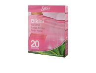 Depiliacinės bikinio juostelės SILKIA, 20 vnt., 20 vnt