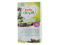 Depiliacinės veido juostelės BYLY CHOCOLATE, 12 vnt