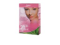 Depiliacinės veido juostelės SILKIA, 20 vnt., 20 vnt