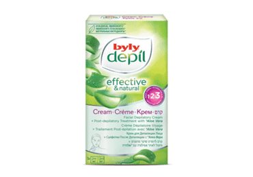 Depiliacinis veido kremas BYLY DEPIL ALOE VERA, 5 vnt