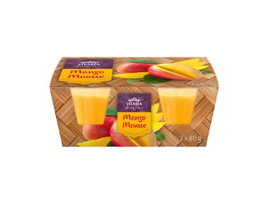Desertas su grietine, mangų tyre ir jogurtu, 2 x 80 g