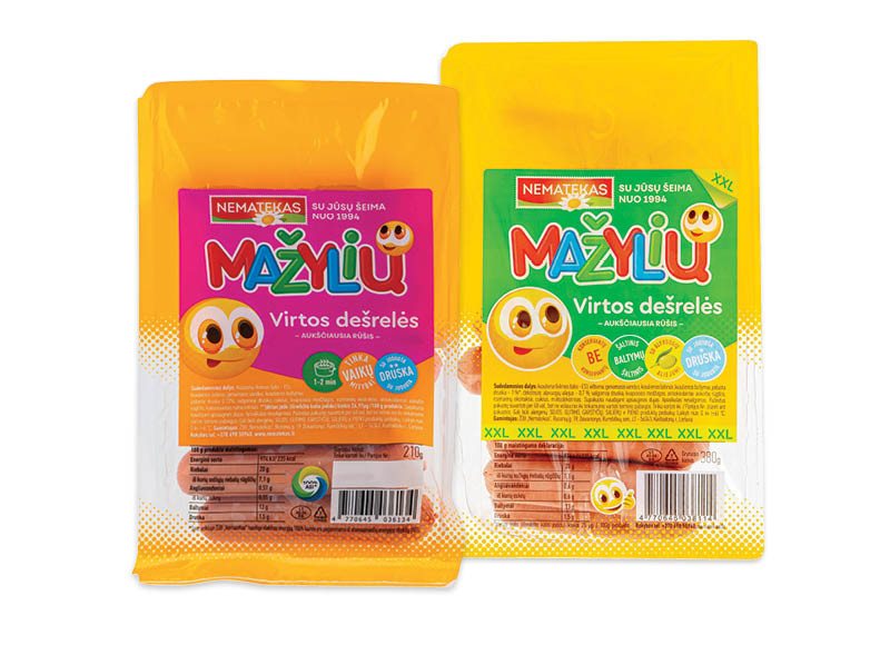 Dešrelės MAŽYLIŲ, 210 g