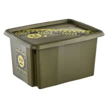 Dėžė su dan. KEEPER EMOJI, žalia, AW26, 15 l