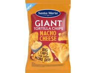 Dideli sūrio skonio kukurūzų traškučiai SANTA MARIA, 160 g