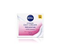 Dieninis veido kremas NIVEA Maitinamasis su SPF30 sausai ir jautriai odai, 50 ml