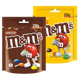 Dražė M&M’S CHOCO arba PEANUT, 200 g