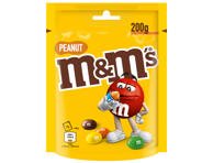Dražė M&M'S PEANUT su žemės riešutais, 200 g