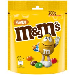 Dražė M&Ms, su žemės riešutais, 200 g