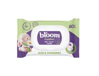 Drėgnos servetėlės BLOOM, ramun., 60 vnt