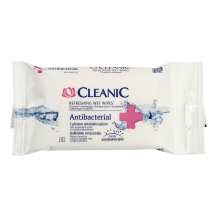 Drėgnos servetėlės CLEANIC ANTISEPTIC, 15 vnt