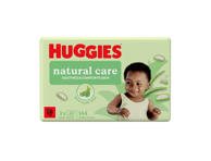 Drėgnos servetėlės Huggies Natural Care Plastic Free, 144 vnt