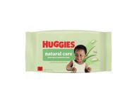 Drėgnos servetėlės Huggies Natural Care Plastic Free, 48 vnt