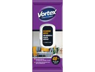 Drėgnosios servetėlės VORTEX baldams valyti, 48 vnt