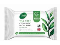 Drėgnosios veido servetėlės PURE TEA TREE, 1 vnt