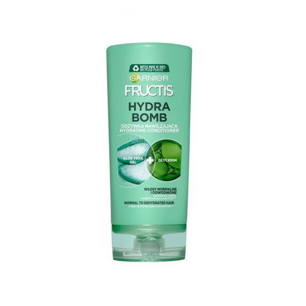 Drėkinamasis kondicionierius Garnier Fructis Aloe Hydra Bomb, 200 ml
