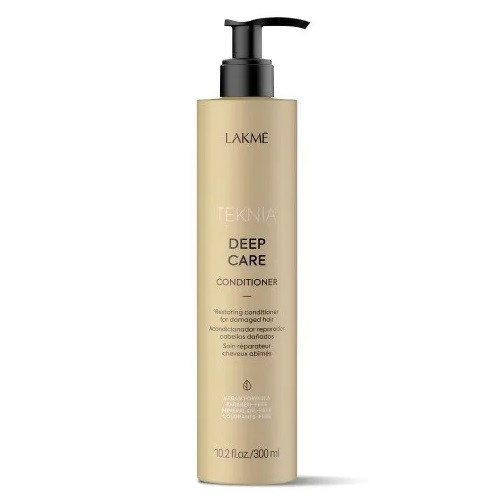 Drėkinamasis kondicionierius sausiems ir pažeistiems plaukams Lakme Teknia Deep Care, 300 ml