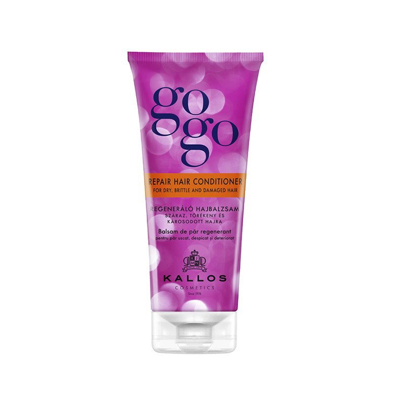 Drėkinamasis plaukų kondicionierius Kallos GoGo Repair Hair Conditioner, 200 ml